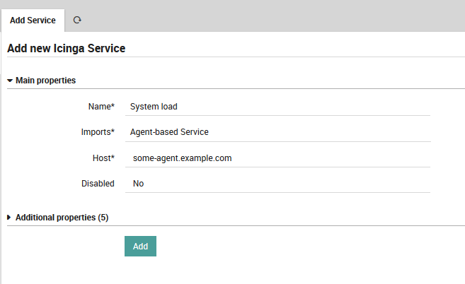 Agent-based load check