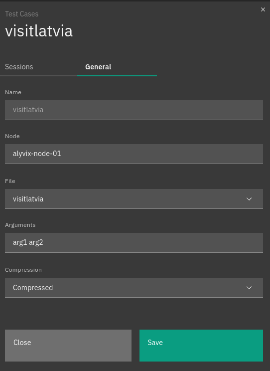 The Alyvix test cases general details